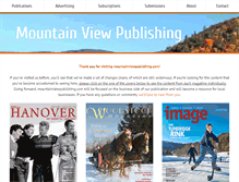 Tablet Screenshot of mountainviewpublishing.com